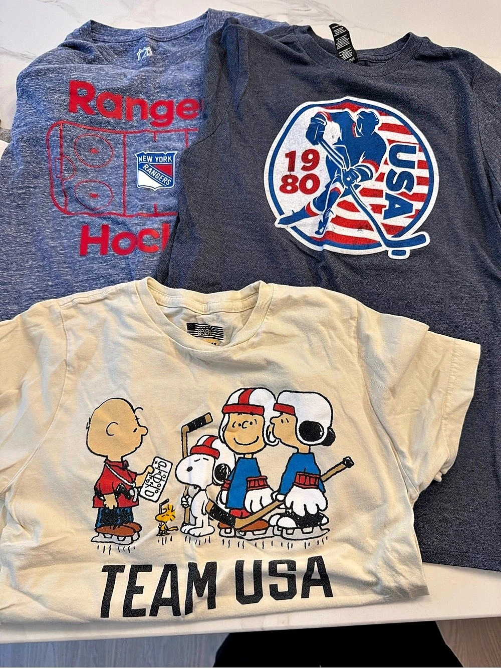 USA Boys Medium Graphic T-Shirt Bundle